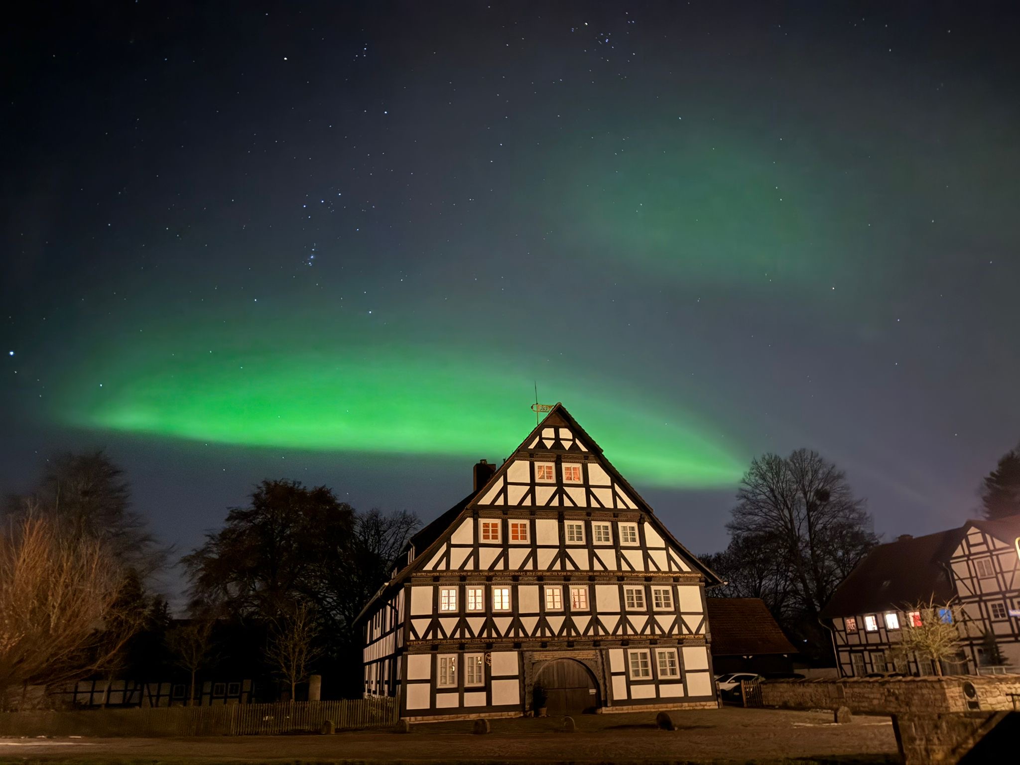 Aurora Borealis in Riddagshausen
